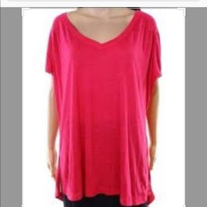 4 for $10! Zella activewear hot pink plus size top